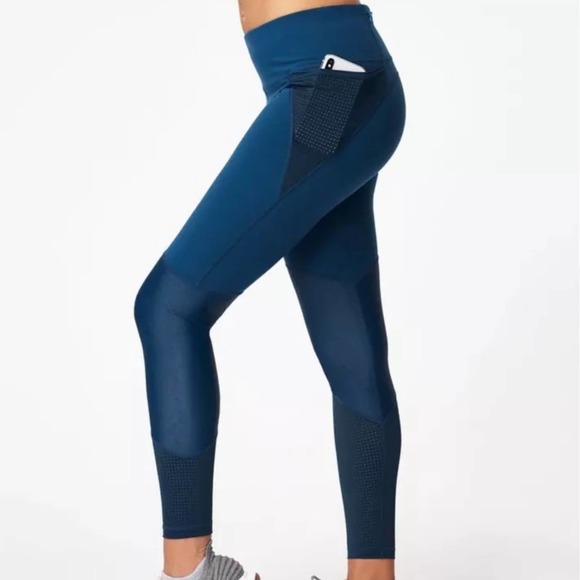 Sweaty Betty | Pants u0026 Jumpsuits | Sweaty Betty Beetle Blue The Power Mesh  Full Length Leggings | Poshmark
